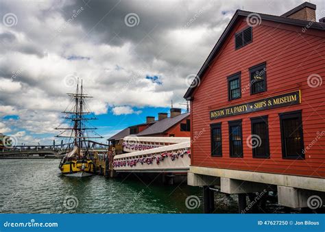 The Boston Tea Party Museum, in Boston, Massachusetts. Editorial Image ...