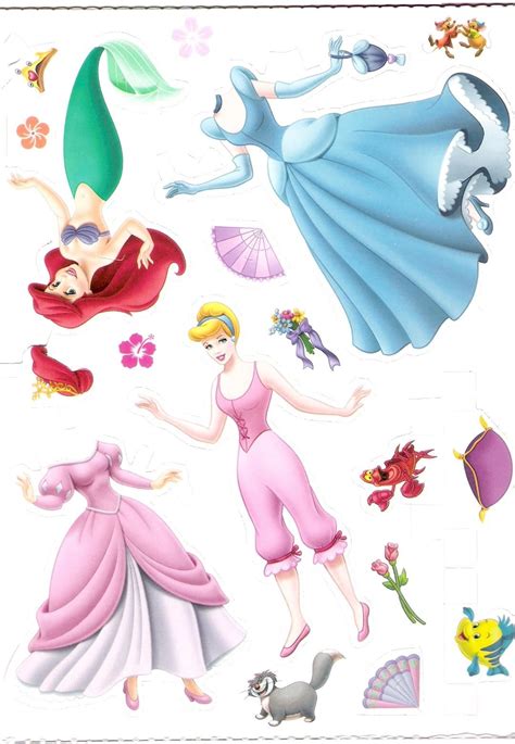 Printable Princess Paper Dolls