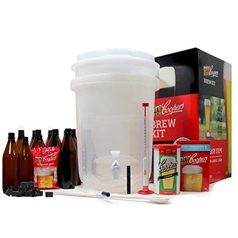 Coopers DIY Beer Home Brewing 6 Gallon All Inclusive Craft Beer Making ...