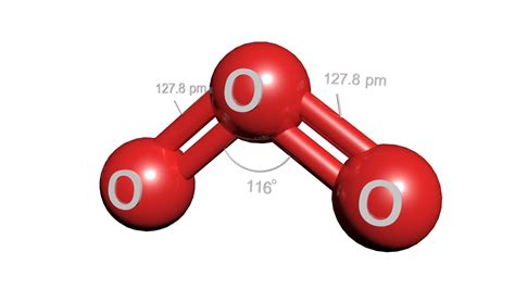 3D O3 Molecule Ozone Model - TurboSquid 1425810