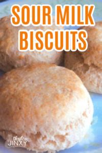 Sour Milk Biscuits Recipe - How to Use Up that Sour Milk - Thrifty Jinxy