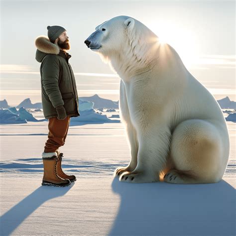 Polar Bear Size vs Human: Surprising Comparison