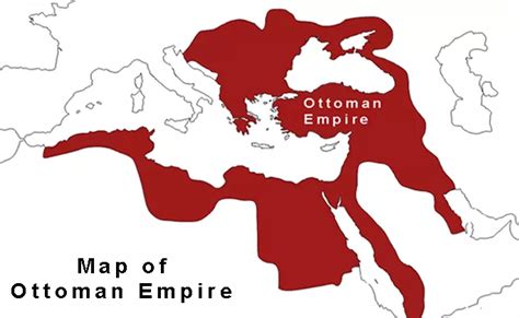 Map of Ottoman Empire at Its Peak(Height) - Trip Turkey