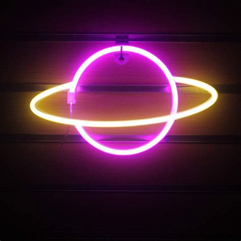 Saturn Neon Sign - Setupedia Store