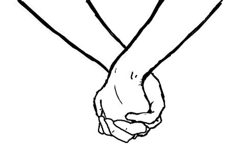 Drawing Of People Holding Hands - Cliparts.co