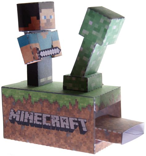 Minecraft Machine Papercraft | Papercraft Paradise | PaperCrafts ...