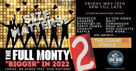 The FULL Monty 2022, Atlantida Beach Bar, Germasogeia, 13 May 2022