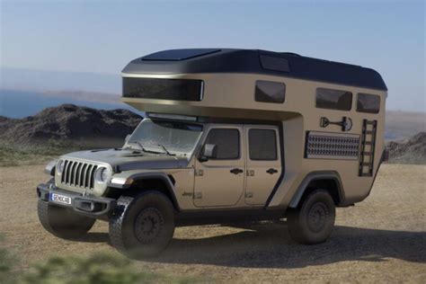 Geo-Cab Transforms Jeep Gladiator Into a Legit Camper