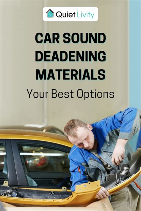 Car Sound Deadening Materials: Your Best Options in 2021 | Car sounds ...