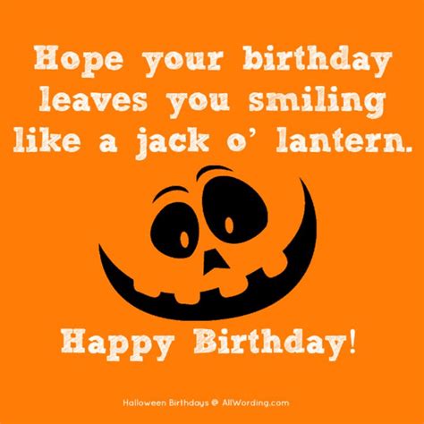 50 Fang-tastic Halloween Birthday Wishes | Happy birthday halloween ...