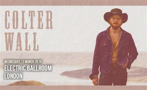 Colter Wall Tickets, Tour Dates & Concerts - Gigantic Tickets