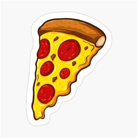 Pizza sticker pizza decal traditional tattoo pizza art | Etsy in 2021 ...