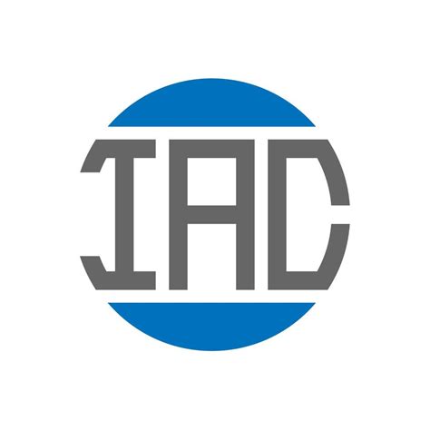 IAC letter logo design on white background. IAC creative initials ...