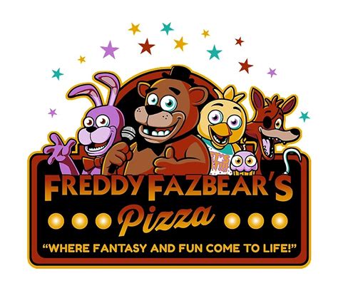 "Five Nights at Freddy's Freddy Fazbear's Pizza FNAF logo" Travel Mugs ...