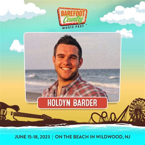 Holdyn Barder slated to perform at Barefoot Country Music Festival ...