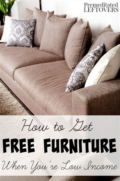 Ways to Find Free Furniture