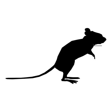 Silhouette Mouse Free Stock Photo - Public Domain Pictures | Silhouette ...