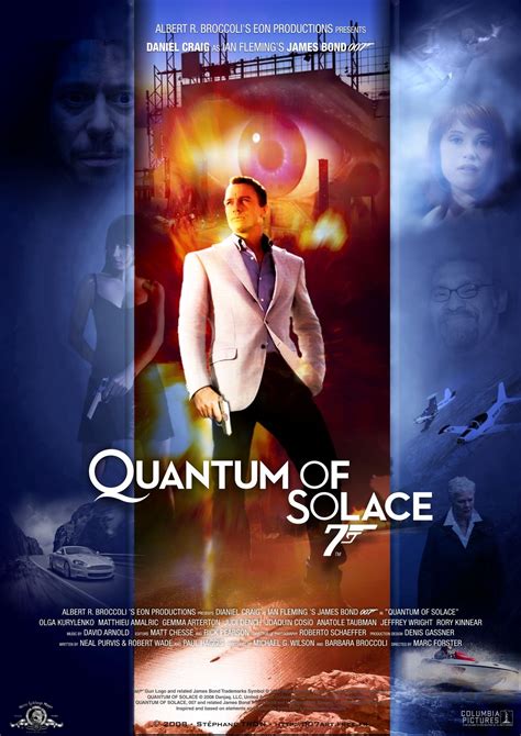 'Quantum of Solace' - Poster 1 | Quantum of solace poster, 007 james ...