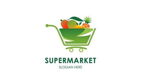 Supermarket Logo Template Design Vector Graphic by 2qnah · Creative ...