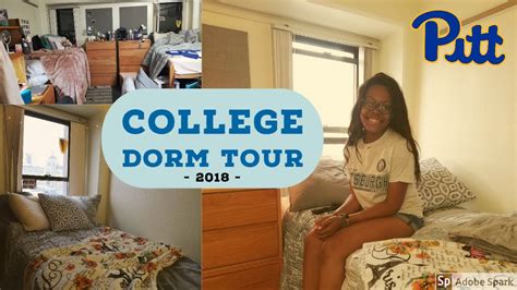 UNIVERSITY OF PITTSBURGH FRESHMAN DORM TOUR // TOWER B & NORDENBERG ...