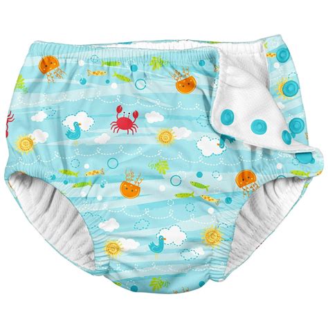 i play Unisex Reusable Absorbent Baby Swim Diapers - Swimming Suit ...