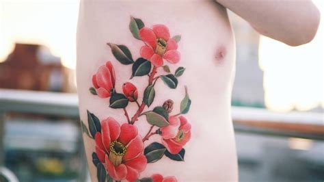 Top more than 66 camellia flower tattoo super hot - in.cdgdbentre