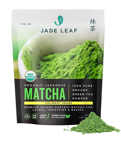 Jade Leaf Matcha Organic Green Tea Powder - Culinary India | Ubuy