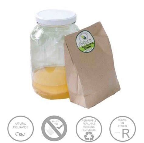 Kombucha Scoby & Starter Kit (3L jar, scoby & instruct) - Green Heart ...