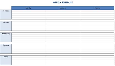 Create An Excel Schedule Template in Minutes (2022)