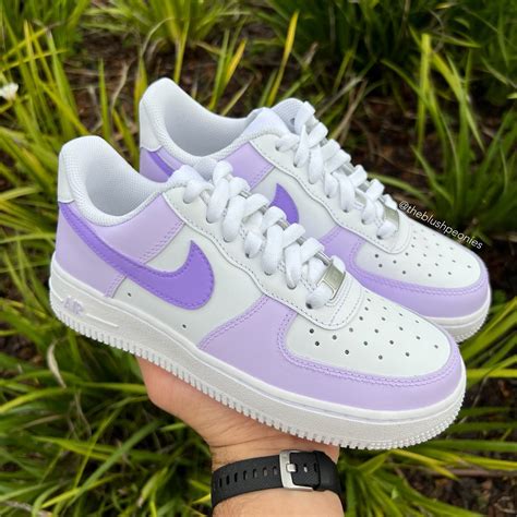 Light Purple Custom Air Force 1's (AF1s) - campestre.al.gov.br