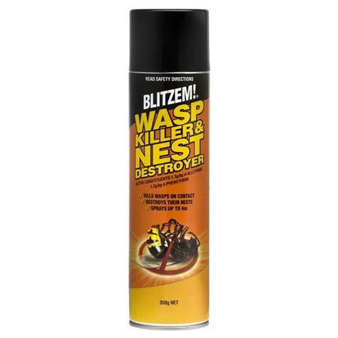 Yates 350g Blitzem Wasp And Nest Killer Insecticide | Bunnings Warehouse