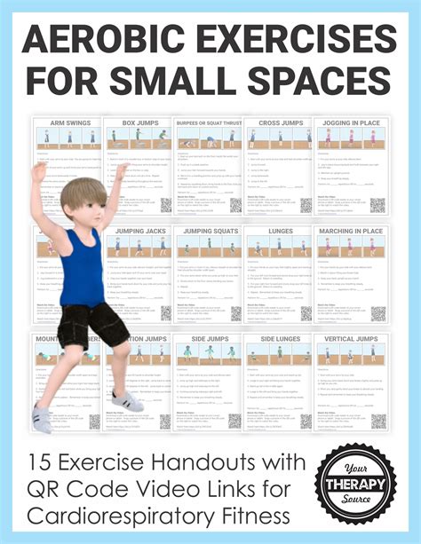 Cardio Aerobic Exercises for Small Spaces - Your Therapy Source