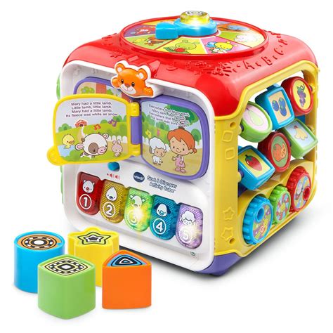 Sort & Discover Activity Cube™ | Infant Learning | VTech Toys Canada