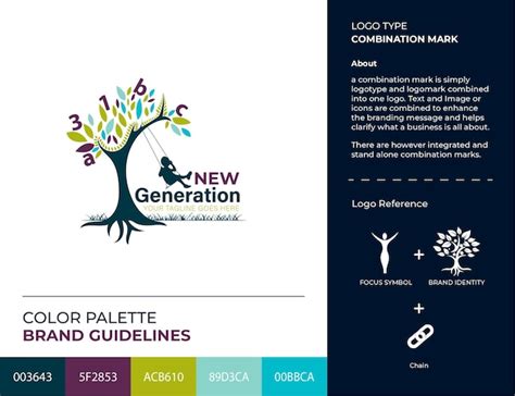 Premium Vector | New generation logo