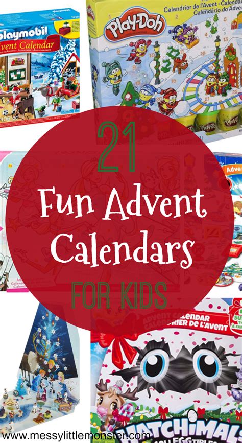 Kids Advent calendars - A fun way to countdown to Christmas - Messy ...