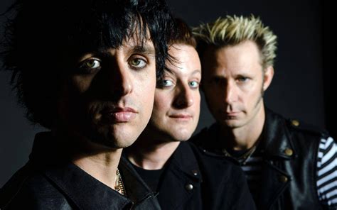 Download Green Day Members Portrait Wallpaper | Wallpapers.com