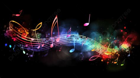 Colorful Music Notes Images