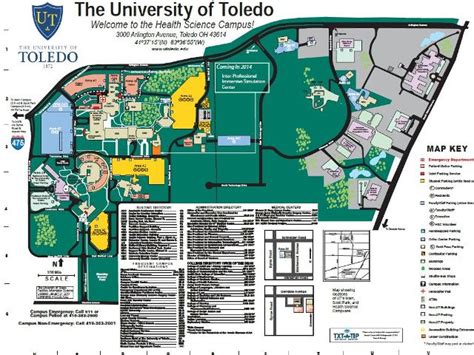 Lancelot Thompson Student Union and Campus Maps