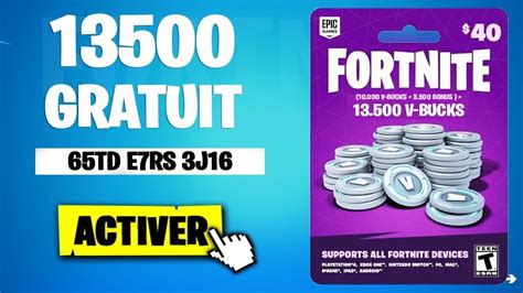 *VITE* DÉPÊCHEZ-VOUS DE RÉCUPÉRER VOS 13,500 VBUCKS GRATUITS SUR ...