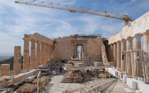 Restoration of Parthenon’s north wall to showcase citadel's geometry ...