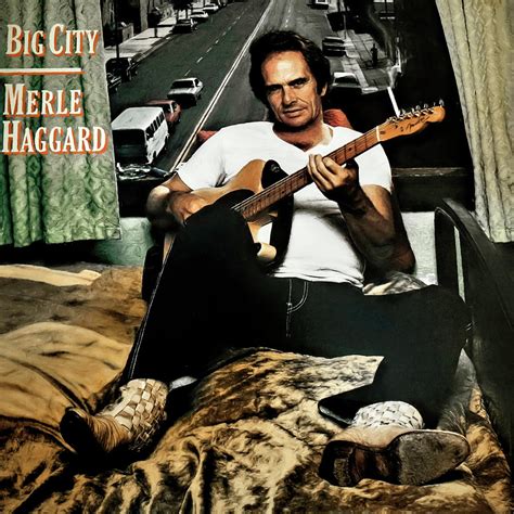 Merle Haggard - Big City Album Cover Photograph by Donna Kennedy