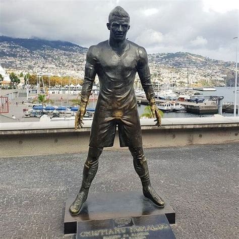 Cristiano Ronaldo Life Size Bronze Statue