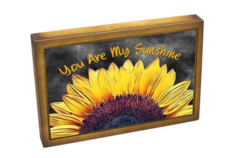 You Are My Sunshine Routed Wall Art - Relic Wood