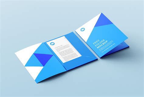 Corporate Folder Mockup PSD — Free Mockup World