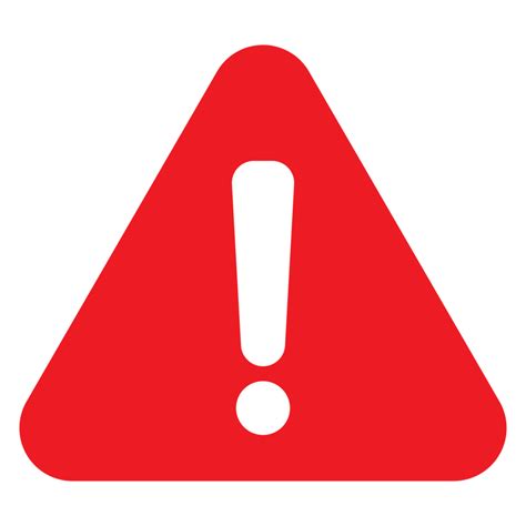 Warning sign icon transparent background 12042292 PNG