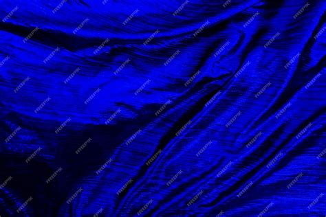 Premium Photo | Blue velvet fabric texture used as background empty ...