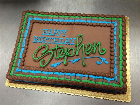 Pin on Bakery Department Custom Sheet Cake