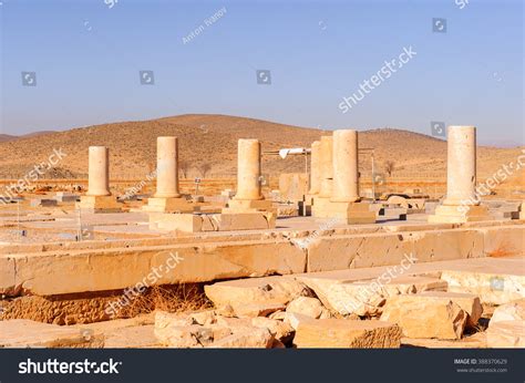 Audience Hall Pasargadae Palace Ancient Persian Stock Photo 388370629 ...