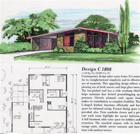 Mid Century Modern House Floor Plans – BESTHOMISH