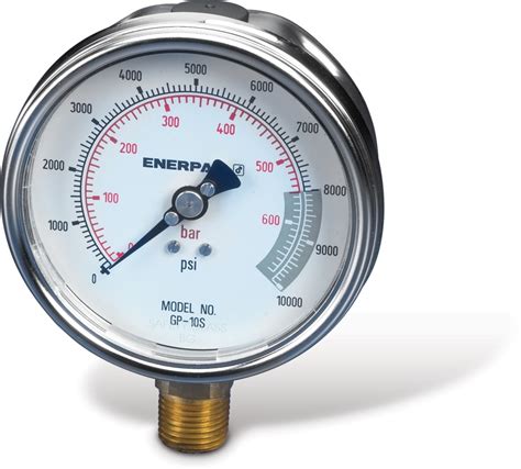 Enerpac GP10S Hydraulic Pressure Gauge - Magister Hydraulics